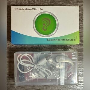Clear Nature Simple SUPER HEARING DEVICE NIB